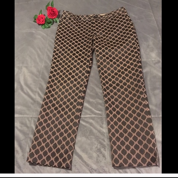 Banana Republic Pants - New, Unworn Banana Republic Diamond Check Pant 6P